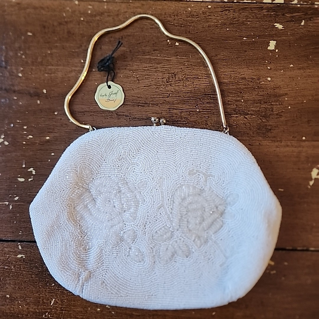 Vintage beaded evening bag